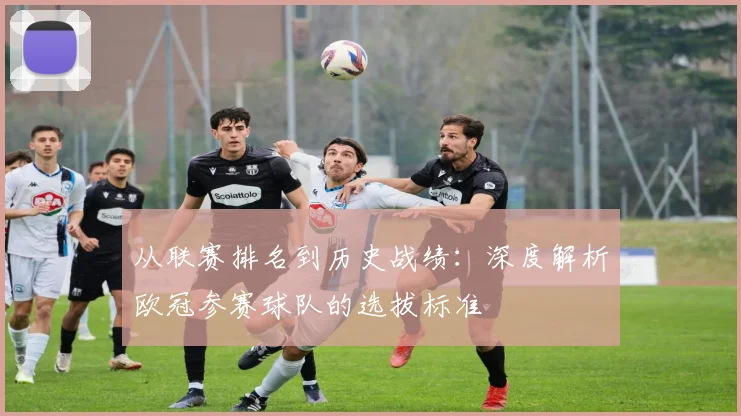 从联赛排名到历史战绩：深度解析欧冠参赛球队的选拔标准